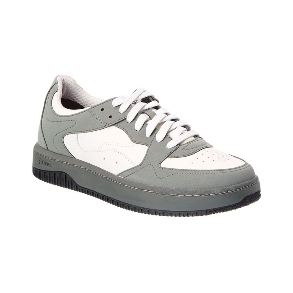 Hugo Boss Kilian Leather Sneaker, Grey